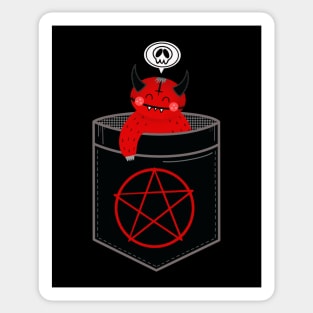 Satan In My Pocket Sticker